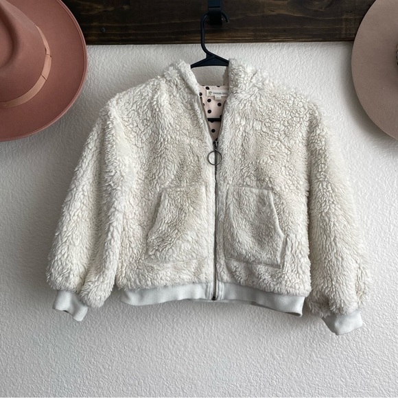 Tucker + Tate Teddy Jacket Polka Dots Size Small 7/8 - Picture 1 of 6